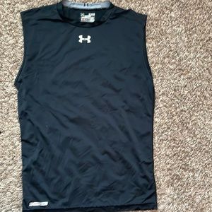 Mens XL Under Armour heat gear compression shirt sleeveless